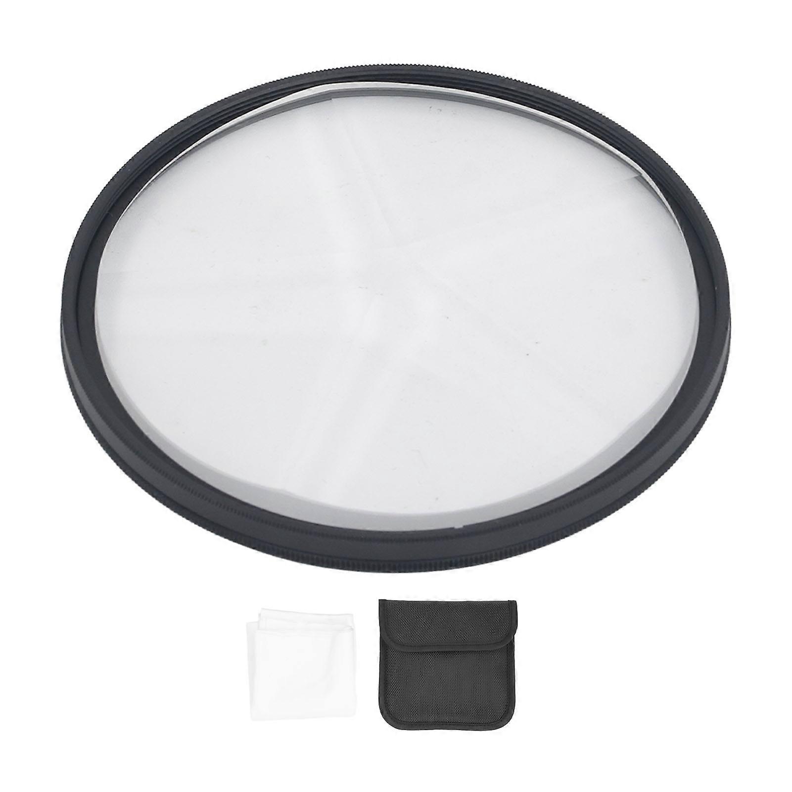 77mm Pentaprism Filter Special Effect Prism Variable Subject Quantity Photography Lens Filter For Digital Slr Camera