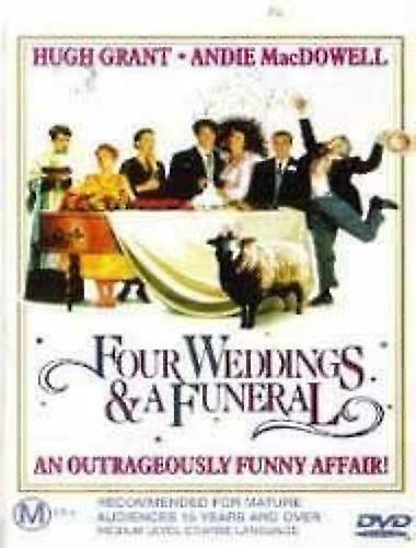 Four Weddings and a Funeral DVD - Region 2