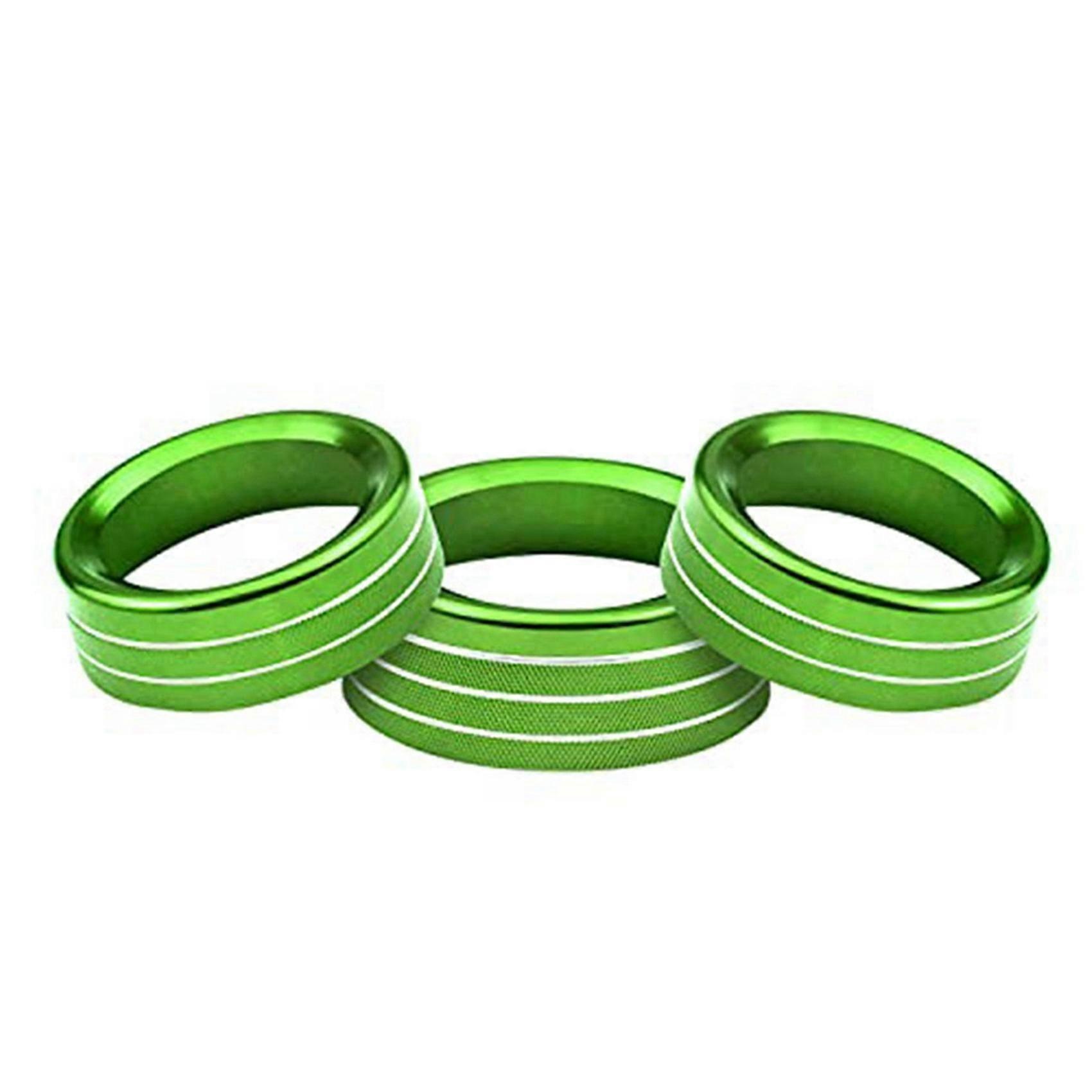 Air Conditioner Switch Cover CD Button Knob Ring Trim for Charger 300 300S 2015-2020,Green