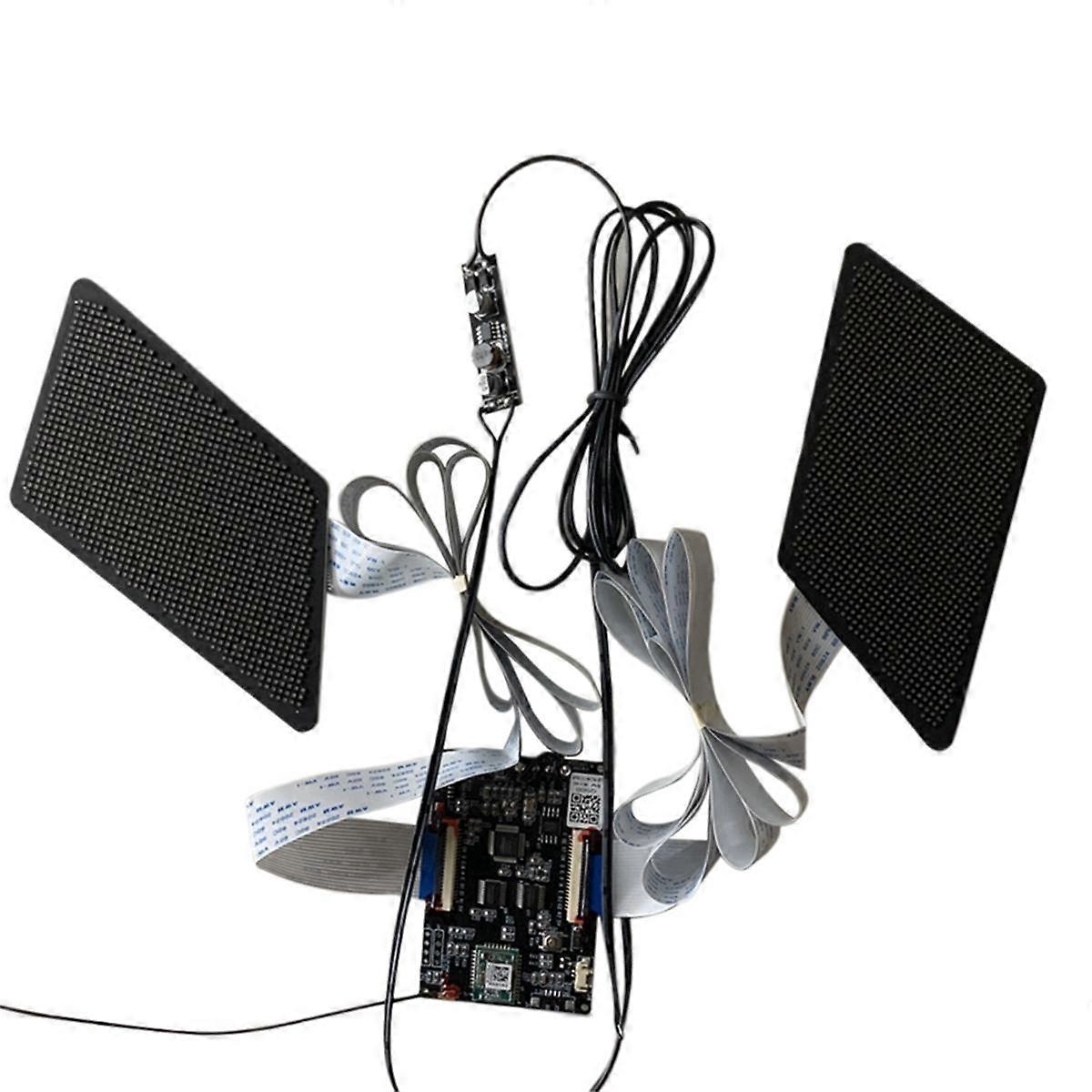 12V Devil'S Eyes LED Display Panel Ogen Knipogend Scherm APP Programmeerbare LED Eye Display Sign voor Ca
