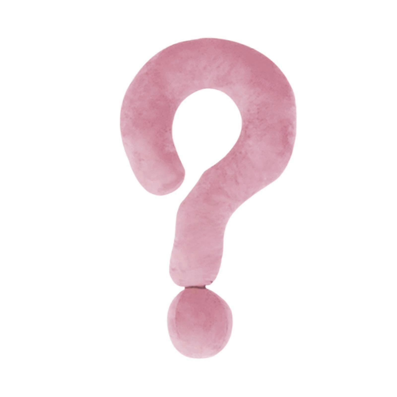 Neck Pillow Question Mark Shaped Travel Pillow for Daily Occasions Traveling