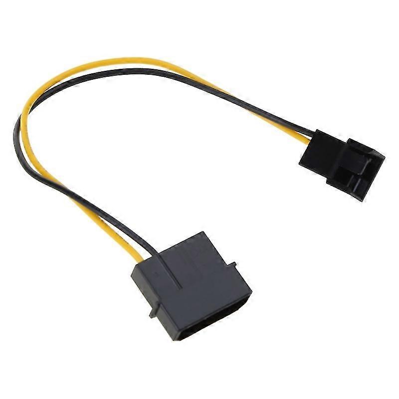 Cpu Chasis Fan Power Connector Data Cable Adapter For 4-pin Molex Ide To 3-pin