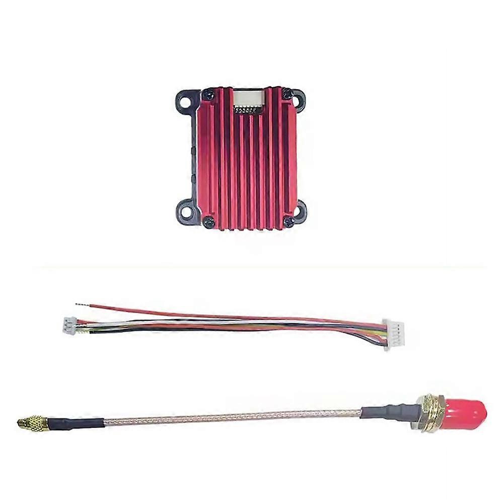 5.8G 1.6W VTX Video Transmitter 48CH VTX for FPV Long Rang Racing Drone Multirotor DIY Part