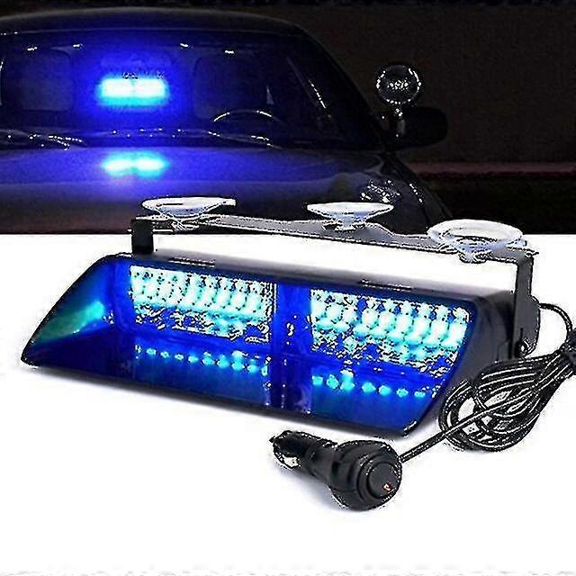 Police Lights Car Led Strobe Light Red/blue Amber/white Signal Lamps Flash Dash Emergency Flashing Windshield Warning Light 12v Guanguan