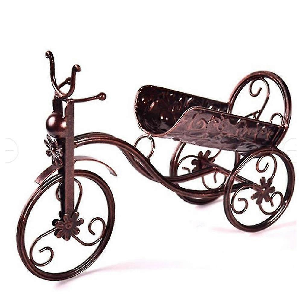 Wall Mounted Wine Bar Holder Organizer Storage Shelf Bicycles Red