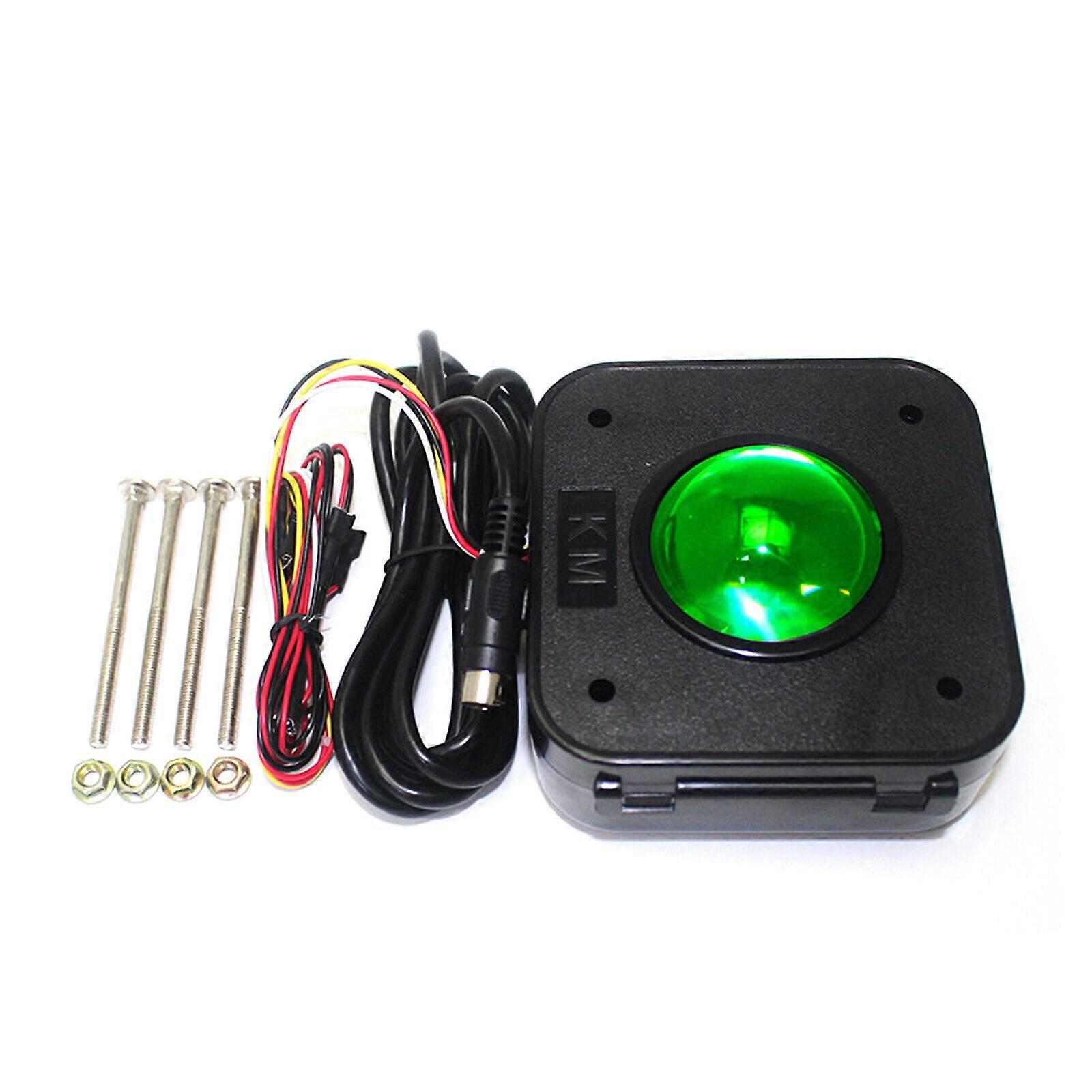 USB Arcade Game Trackball Souris Éclairé LED Rond 4.5cm USB Connecteur Vis fq