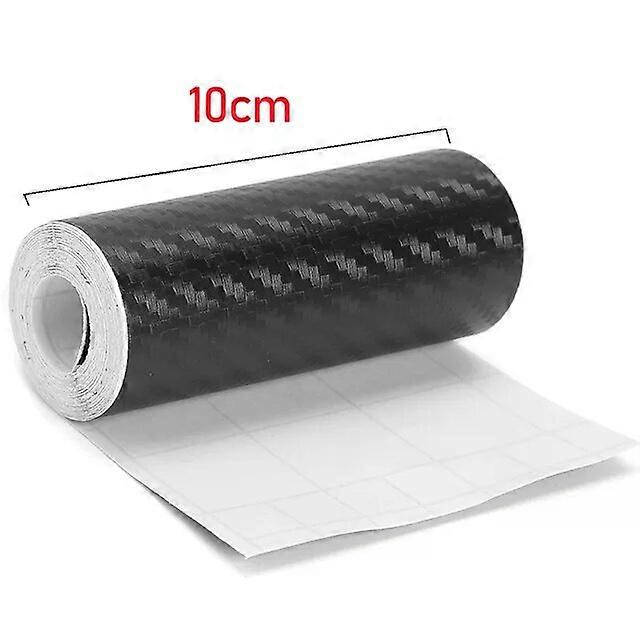 3D Carbon Carbon Fiber Car Sticker DIY Paste Strip Rolls Different Sizes Auto Anti Scratch Protector Tape Waterproof Film