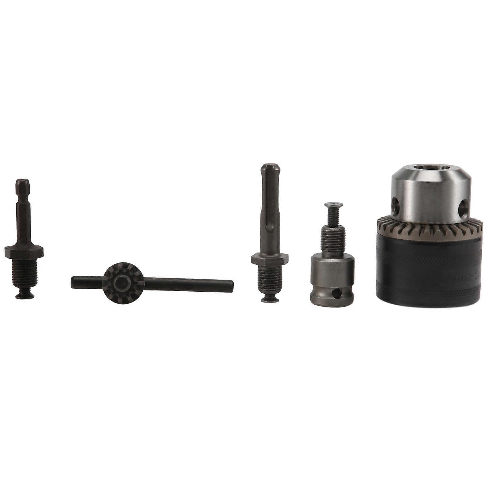 3-16mm Drill Chuck Converter 1/2Inch- 20UNF Thread Quick Change Adapter SDS-Plus 1/4Inch Hex 1/2Inc