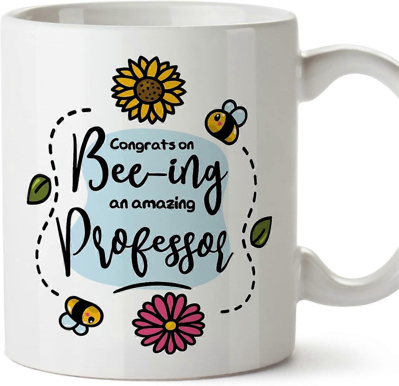 教授マグカップ同僚への素晴らしい面白い贈り物をありがとうセラミック11オンスマグカップ