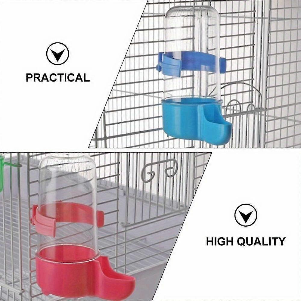 View of 4-Piece Automatic Bird Feeder & Water Dispenser Set - Non-Toxic, Easy ...