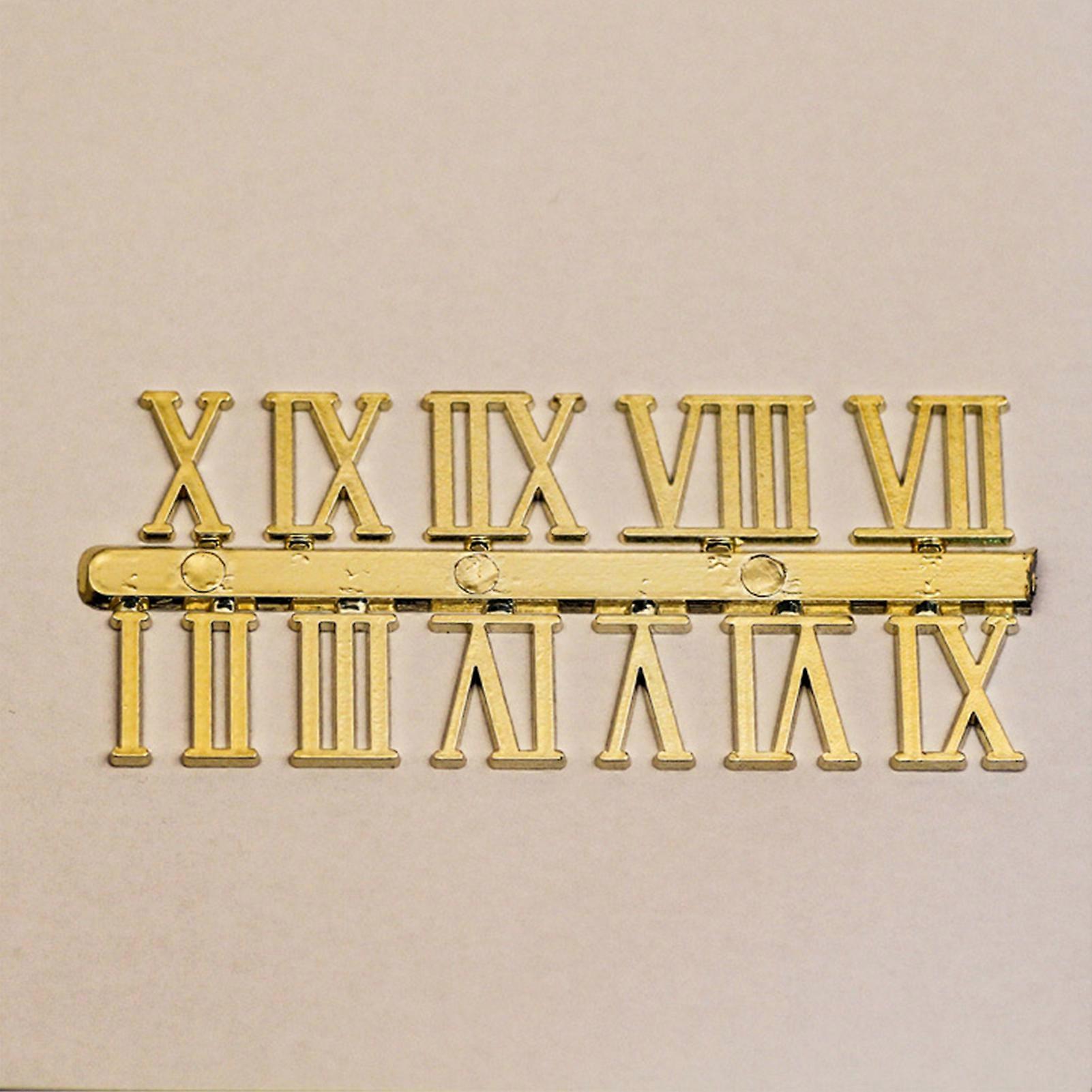 MAGICLULU Holz Ziffern Set - Römische Zahlen Für Wanduhren