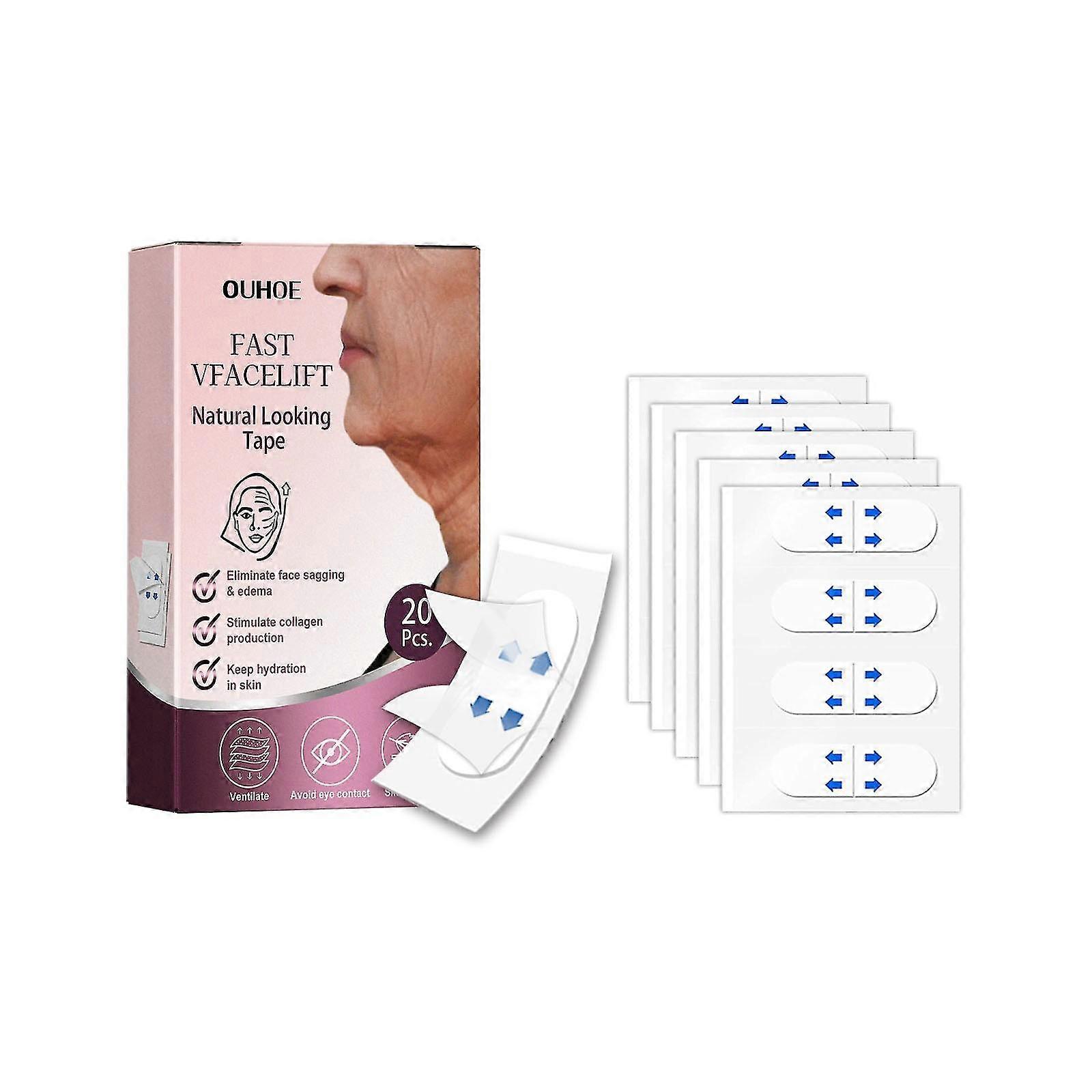Face Lift Patch 20pcs, Reduce Wrinkles, Ease Aging, Improve Skin Relaxation