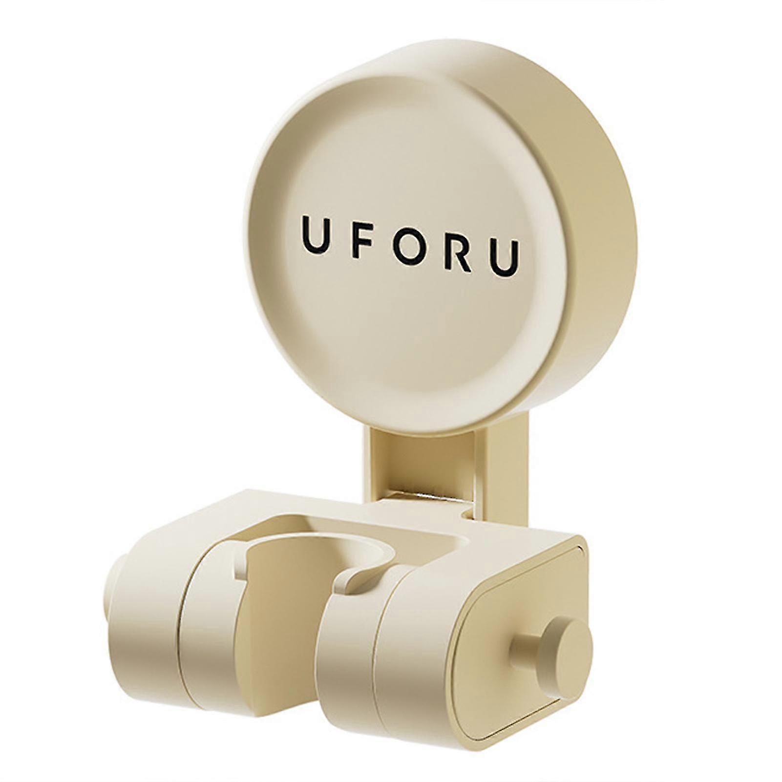 Removable Showerhead Bracket with Sucker Angle Adjustables Showerhead Rack for Home Bathroom