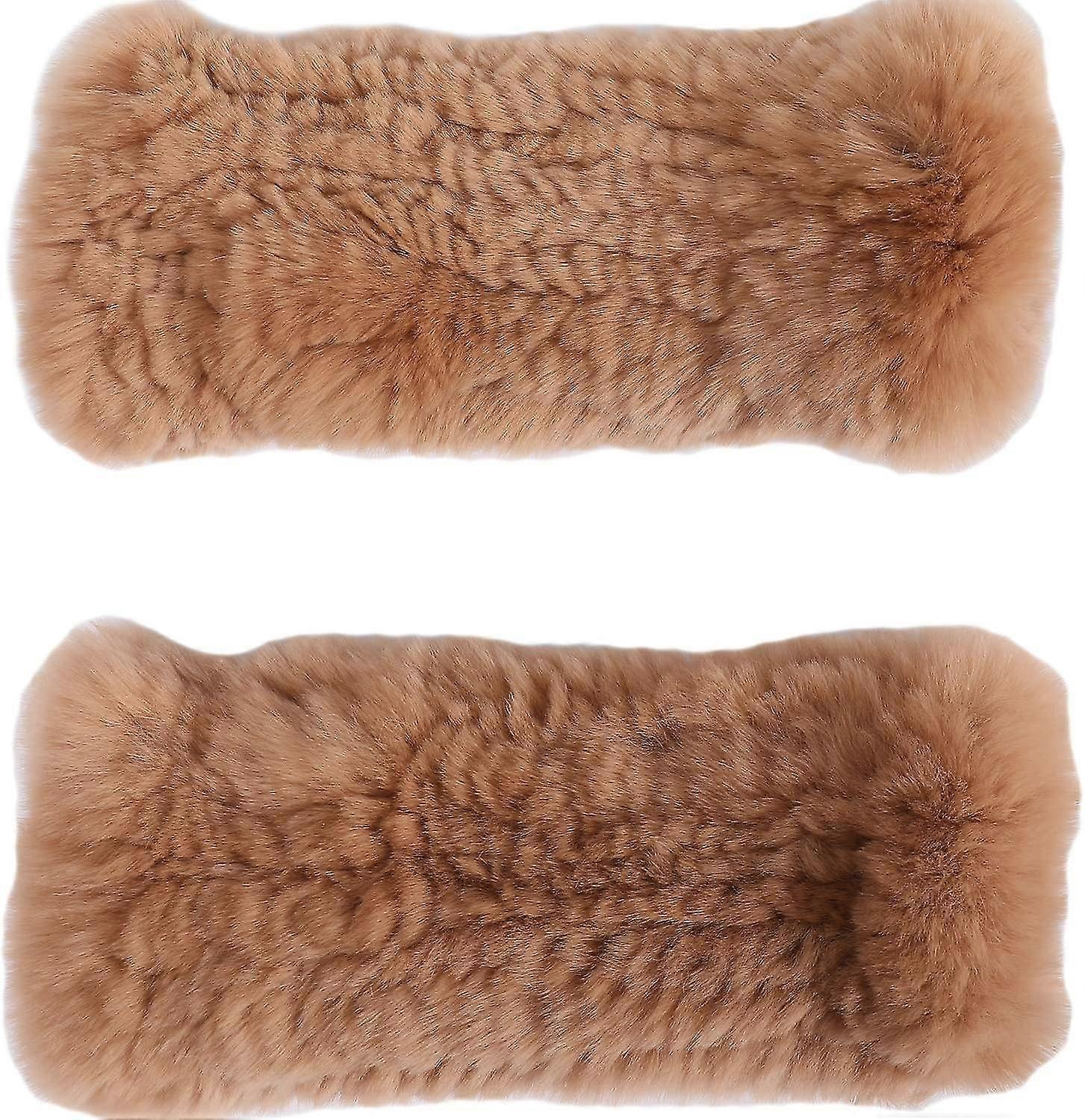 Kvinnors Pälsvantar Stickade Finrless Gs