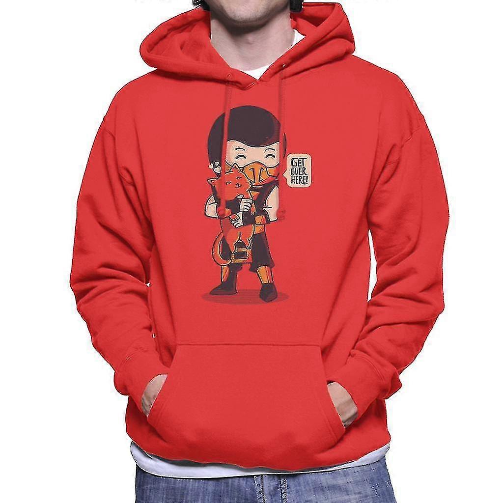 Roztomilý Scorpion dostať sem Mortal Kombat muži ' s kapucňou bunda