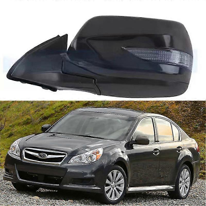 Applicable To 10-12 Subaru Legacy Aohu 9pin Side Rearview Mirror Electric Folding Rearview Mirror