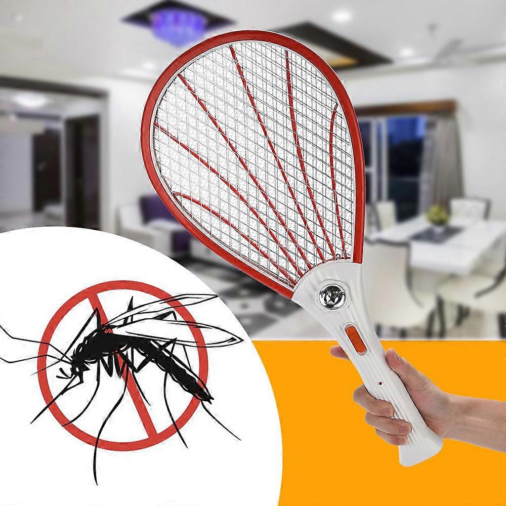 Rechargeable LED Electric Fly Mosquito Swatter Racket Insect