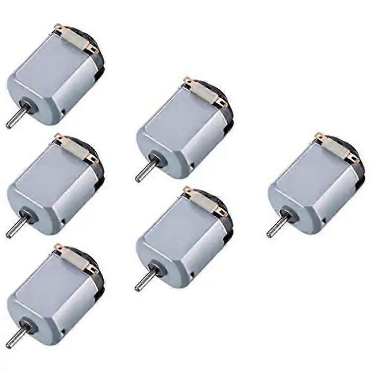 Pack Of 6 Dc Motor For DIY Projects / Science & Electronics Projects