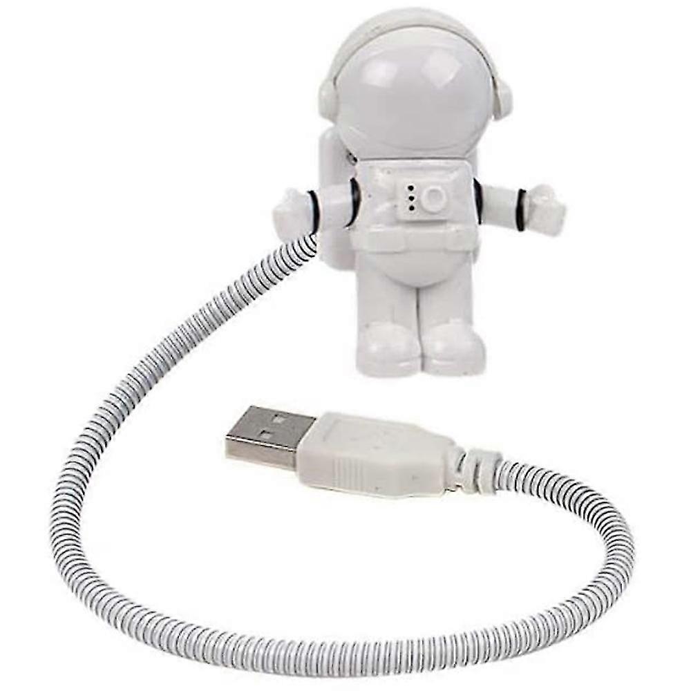 Spaceman Lamp Flexible Mini Usb Led Lamp Light Laptop Notebook Light