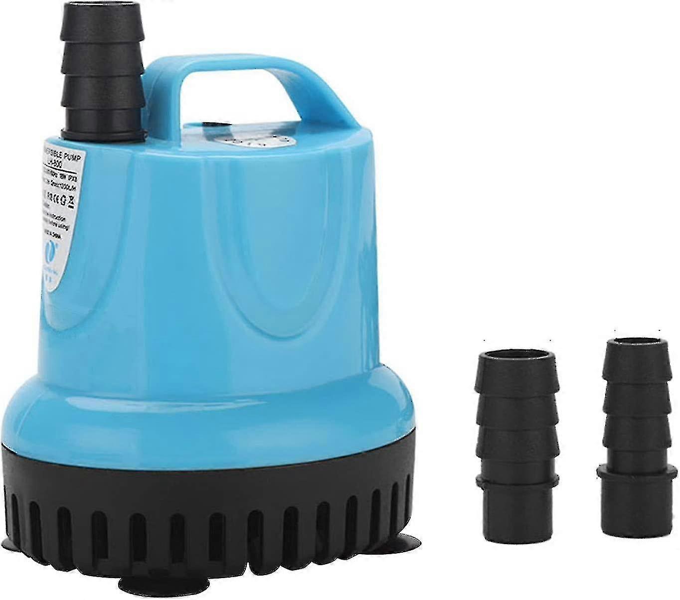 Lh-801 25w Submersible Water Pump Quiet Bottom Suction Pump With Dry Burn Protectionfish Tank Pump For Hydroponic Pond Aquariums Fountain [free Shippi