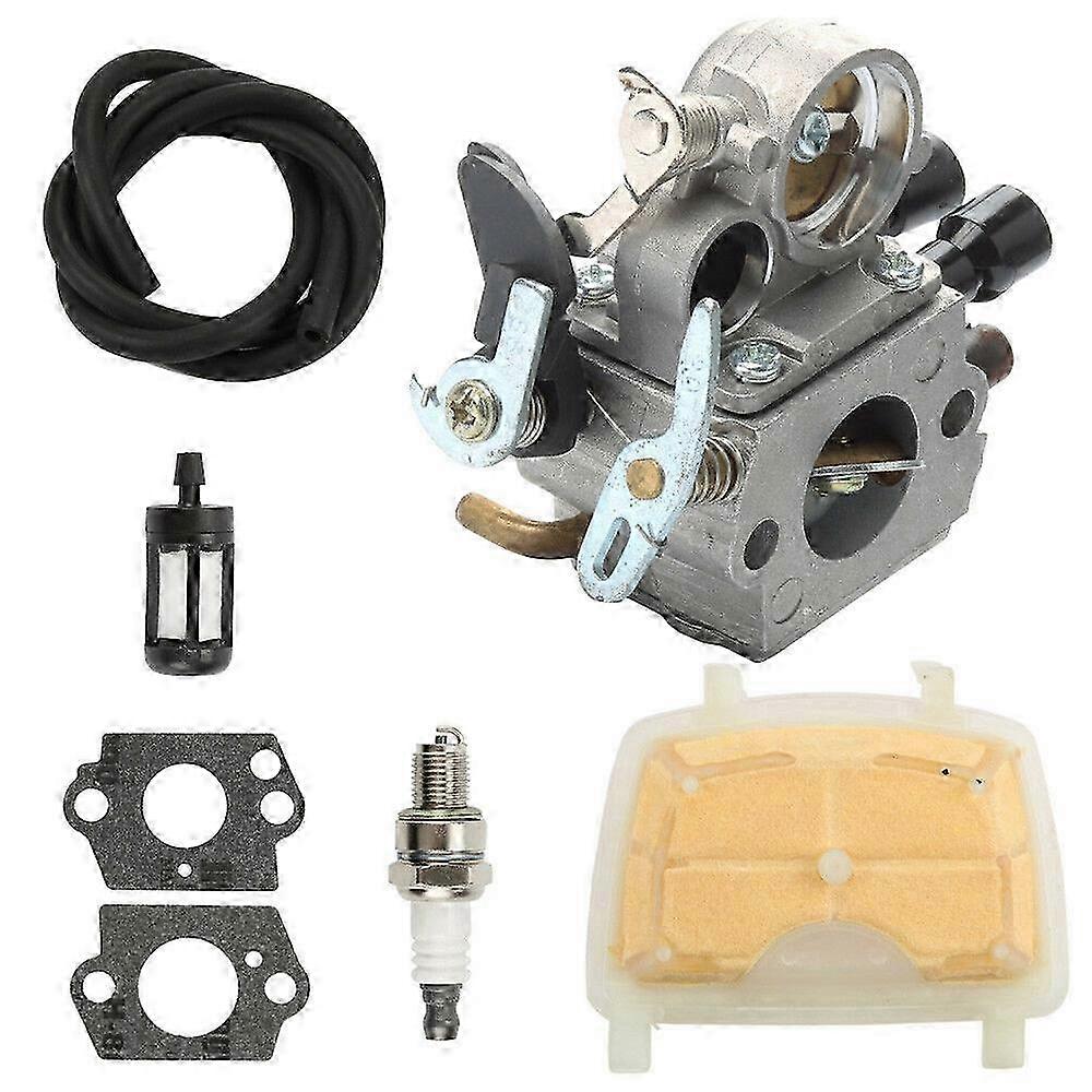 Kit de reglare a carburatorului compatibil cu Stihl MS171 MS181 MS211 ZAMA C1Q-S269 Carb Ferăstrău cu lanț