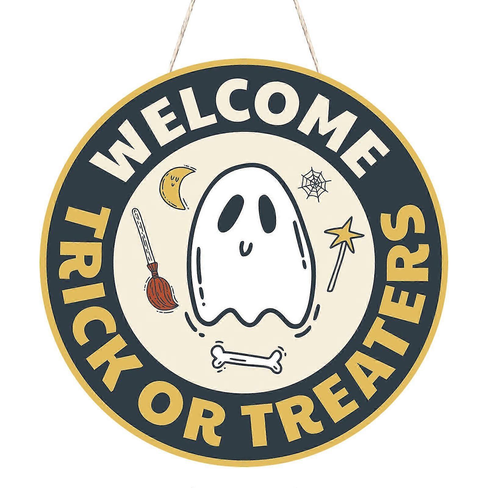 ハロウィーン装飾ウェルカムサイン装飾ヴィンテージウォールハンギングホームガーデン