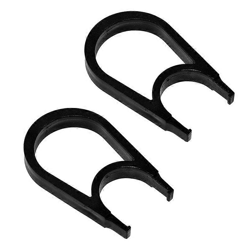 2Pcs 009A Key Puller Portable Easy to Use ABS Black Rounded Key Cap Puller for Mechanical Keyboard