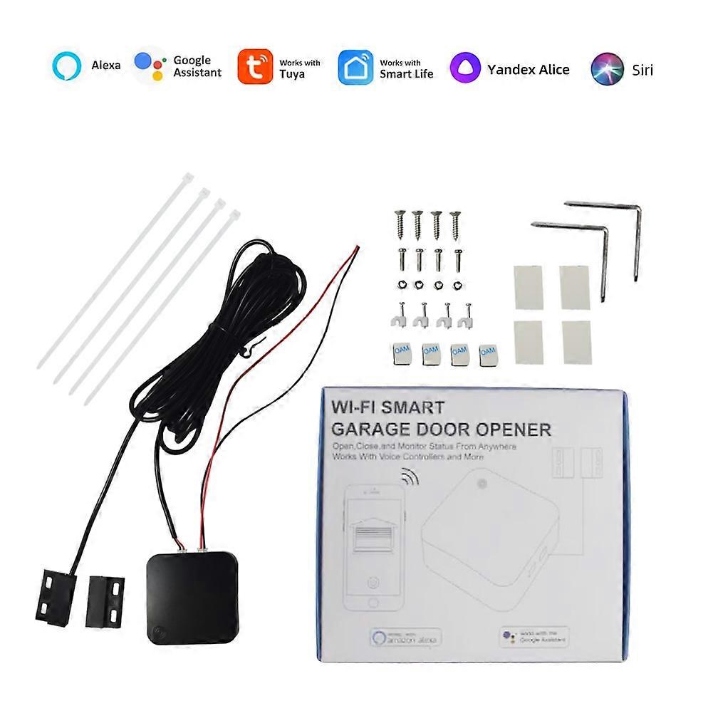 Tuya Smart life Garage Door Opener Wifi Switch ewelink APP Control Audio
