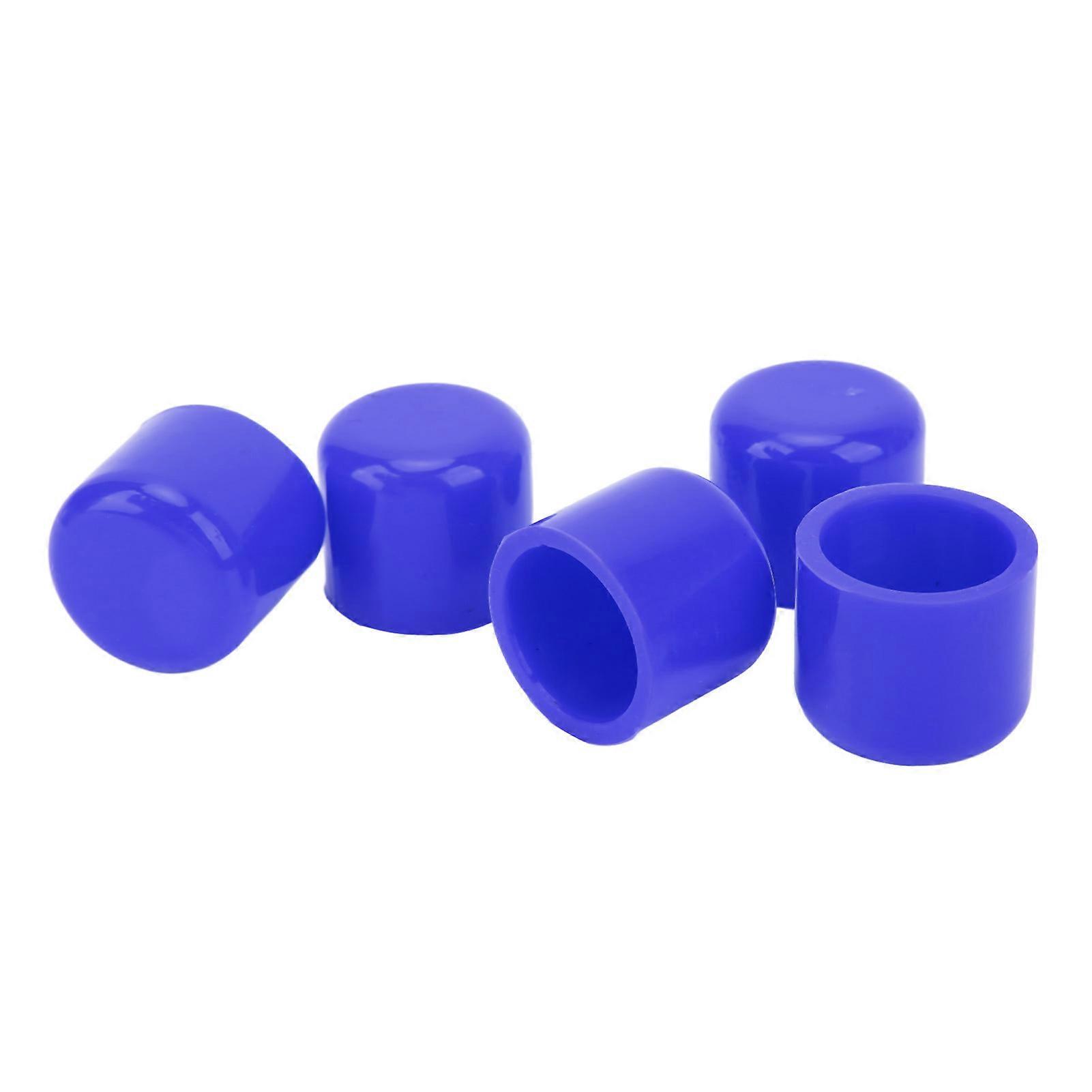 5PCS κενό βούλωμα σωλήνων μανικών σιλικόνης 32mm καθολικό εύκαμπτο αδιάβροχο ανθεκτικό στη θερμότητα κενό βούλωμα σωλήνων μανικών για το μπλε αυτοκίνητο