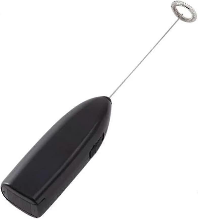 Milk Coffee Frother Handheld (2pcs,black)