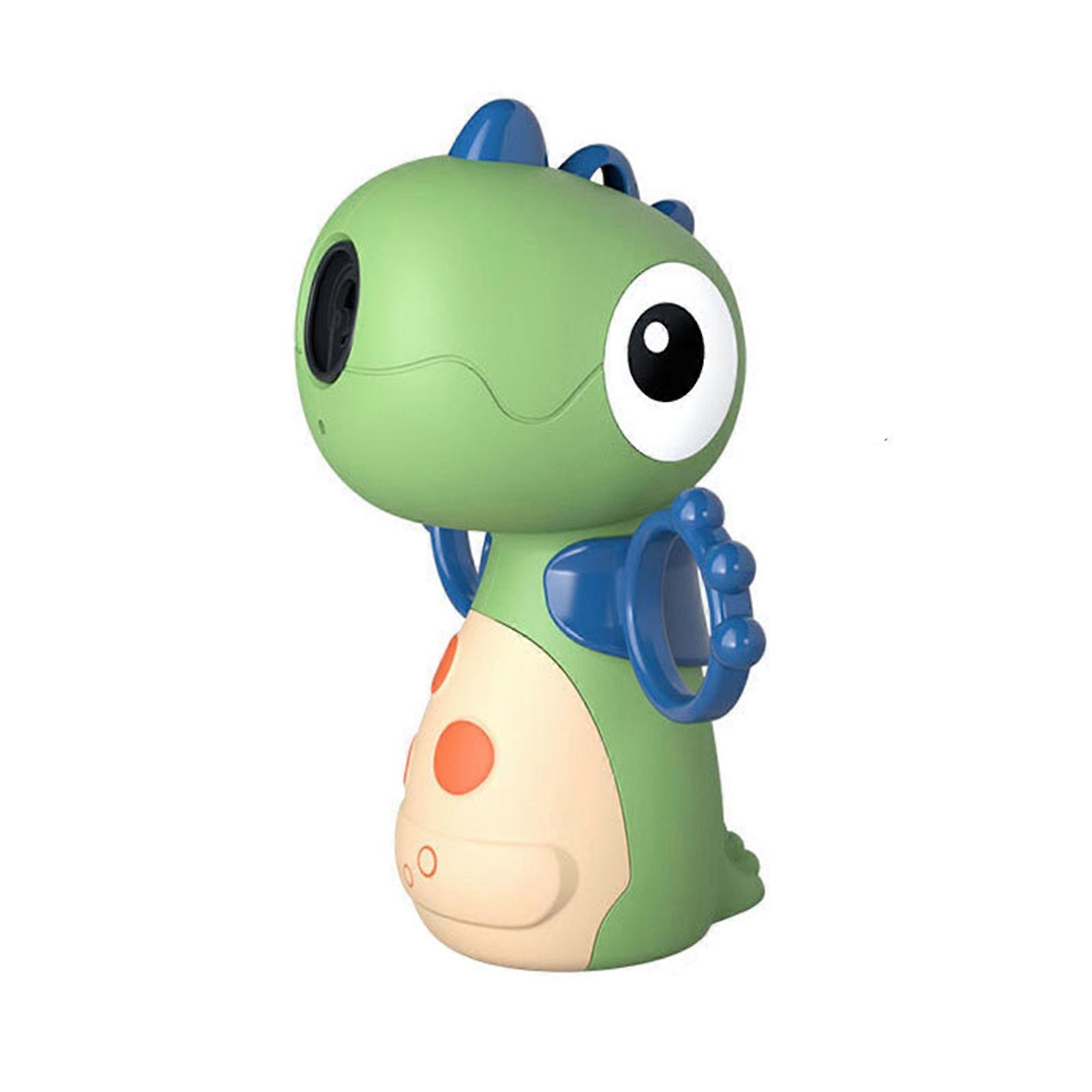Automatic Bubble Machine Handheld Music Birthday Gift Cute Duck/Dinosaur/Deer Bubble Blower for Children