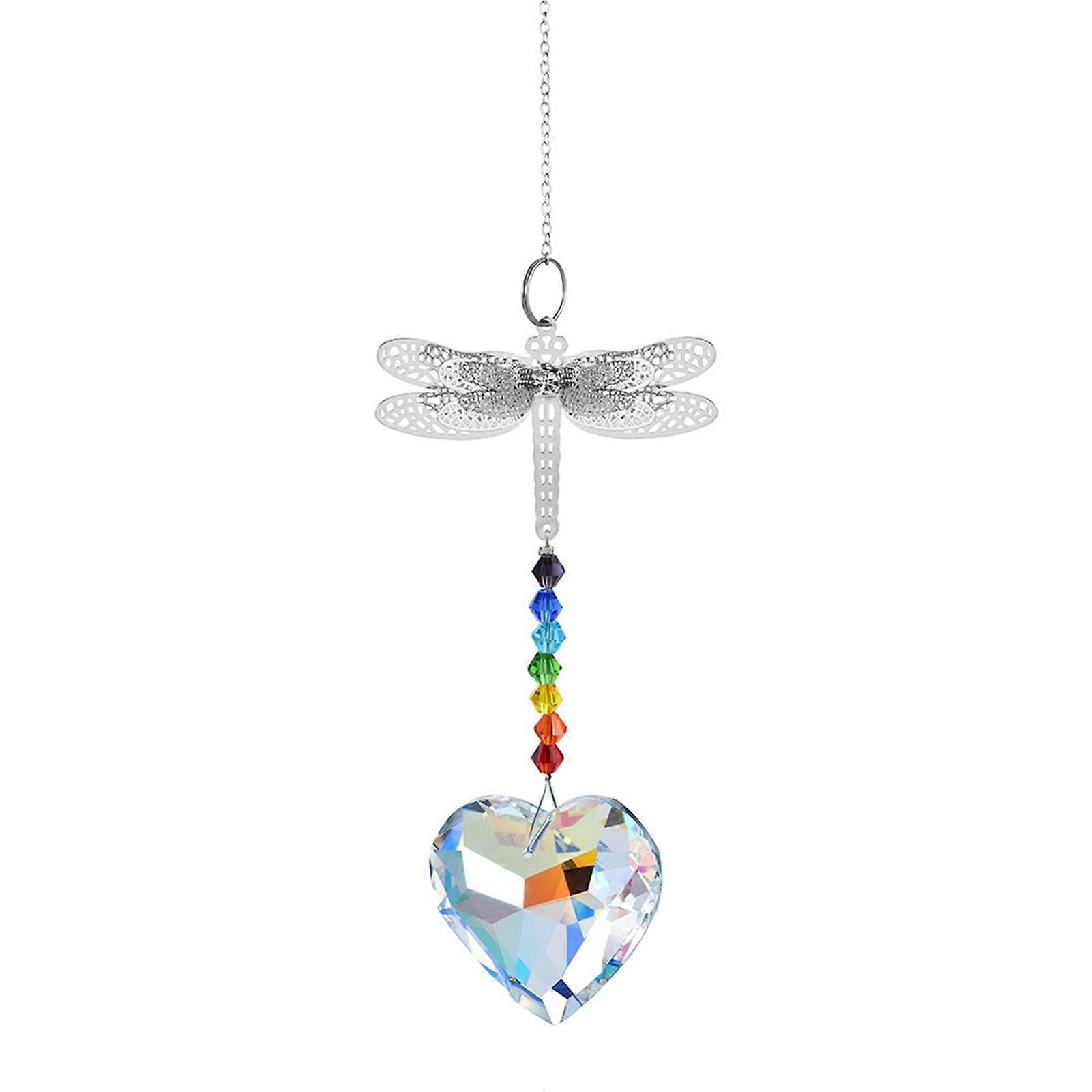 Butterfly Dragonfly Sun Catcher Wind Chime Pendant Gift Decorative Wide Application Wind Chime Pendant Home Supply KAESI