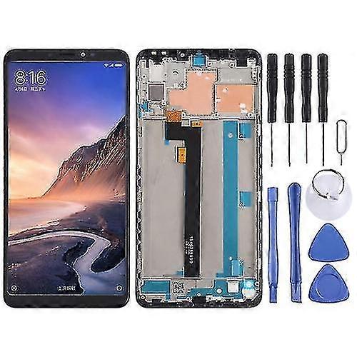 Tft Screen Replacement Compatible with Xiaomi Mi Max 3 With Digitizer Complete Assembly And Frame