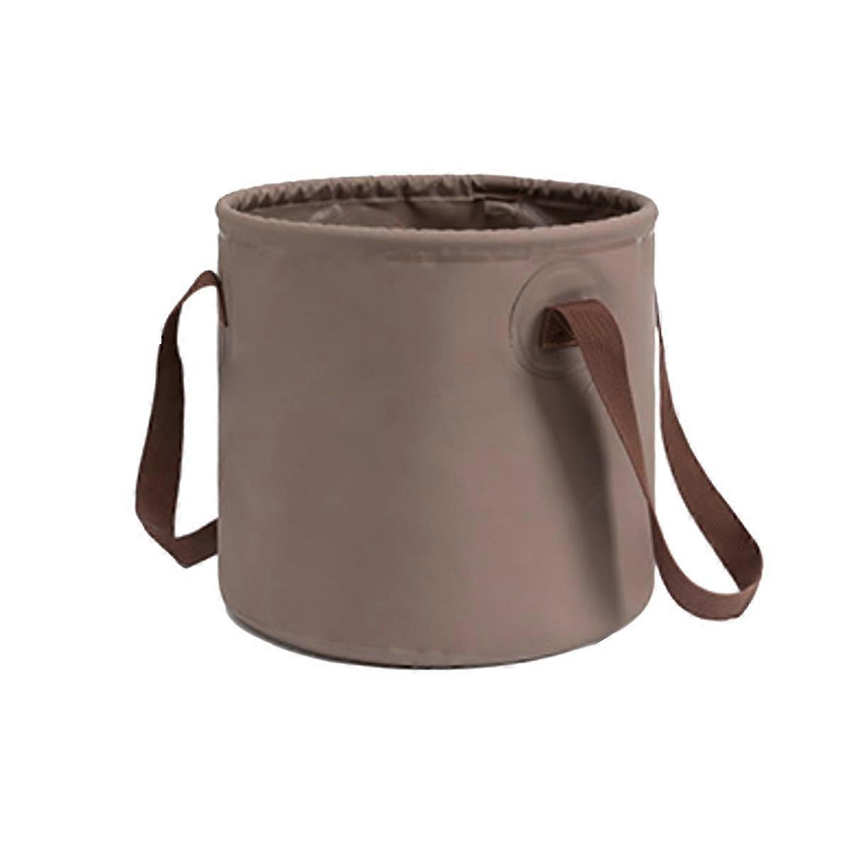 5 Gallon (20L) Multifunctional Folding Container Wash Basin, Used for Camping, Traveling, Fishing,B