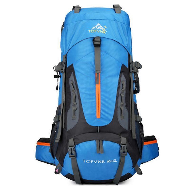 70L Büyük Kamp Yürüyüş Sırt Çantası, Hafif Naylon Trekking Sırt Çantası, Erkekler Kadınlar İçin Açık Büyük Kapasiteli Spor Dağcılık Sırt Çantası Tırmanma T