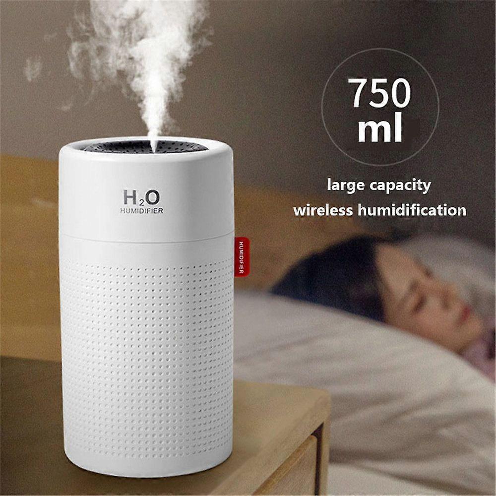 GaiBoSiH2O USB Mini Diffuser Humidifier 2000mAh Rechargeable Battery Wireless Mist Maker For Home Office 750ml