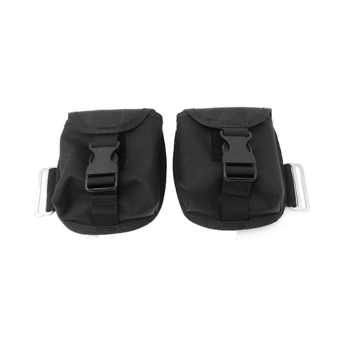 Scuba Diving Counter Weight Pocket Pouch with Quick Release Buckles Weight Pouch for Diving