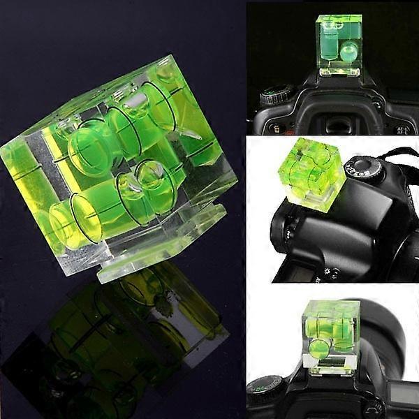 1PCS Multi-Dimensional Camera Levels Hot Shoe Plug-In 3D Camera Levels