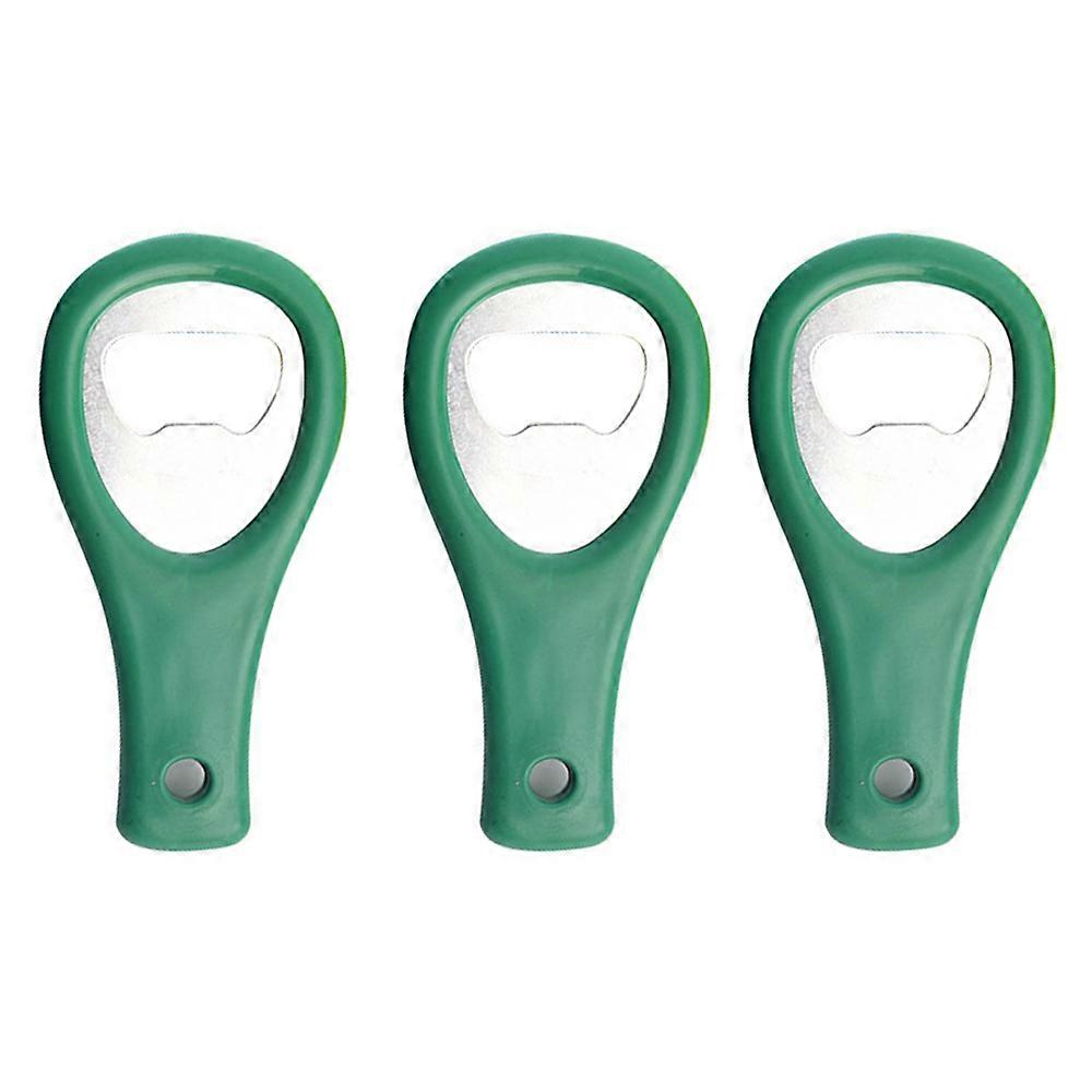 2 in 1 Magnetic Beer Bottle Opener for Fridge with Cap Catcher - Pop Can Opener Stick to Refrigerator