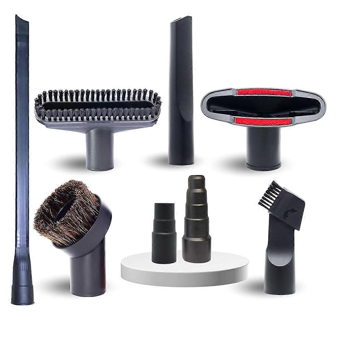 家庭用掃除機クリーニングキット 8個パック - 1-7/8インチ、1-3/8インチ (35mm)、1-1/4インチ (32mm) のアタッチメントとアクセサリーに適合