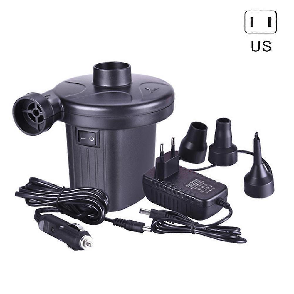 New Portable Electric Air Pump for Swimming Ring Inflatables Air Mattress Raft Bed Boat Toy