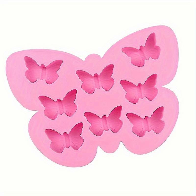 Silicone Butterfly Ice Cube Tray Mold for Soap Making, Bath Bombs, Wax Melts, and Baking - BPA Free Kitchen Tool