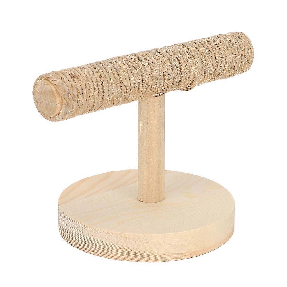 Bird Cage Stand and Wood Platform Training Playground Accessories and Toys