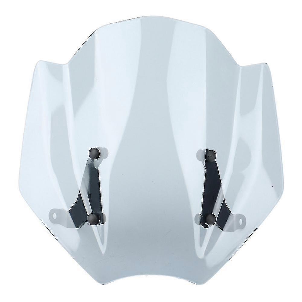 Trident 660 Motorcycle Wind Deflector - Front Windshield Windscreen with Bracket