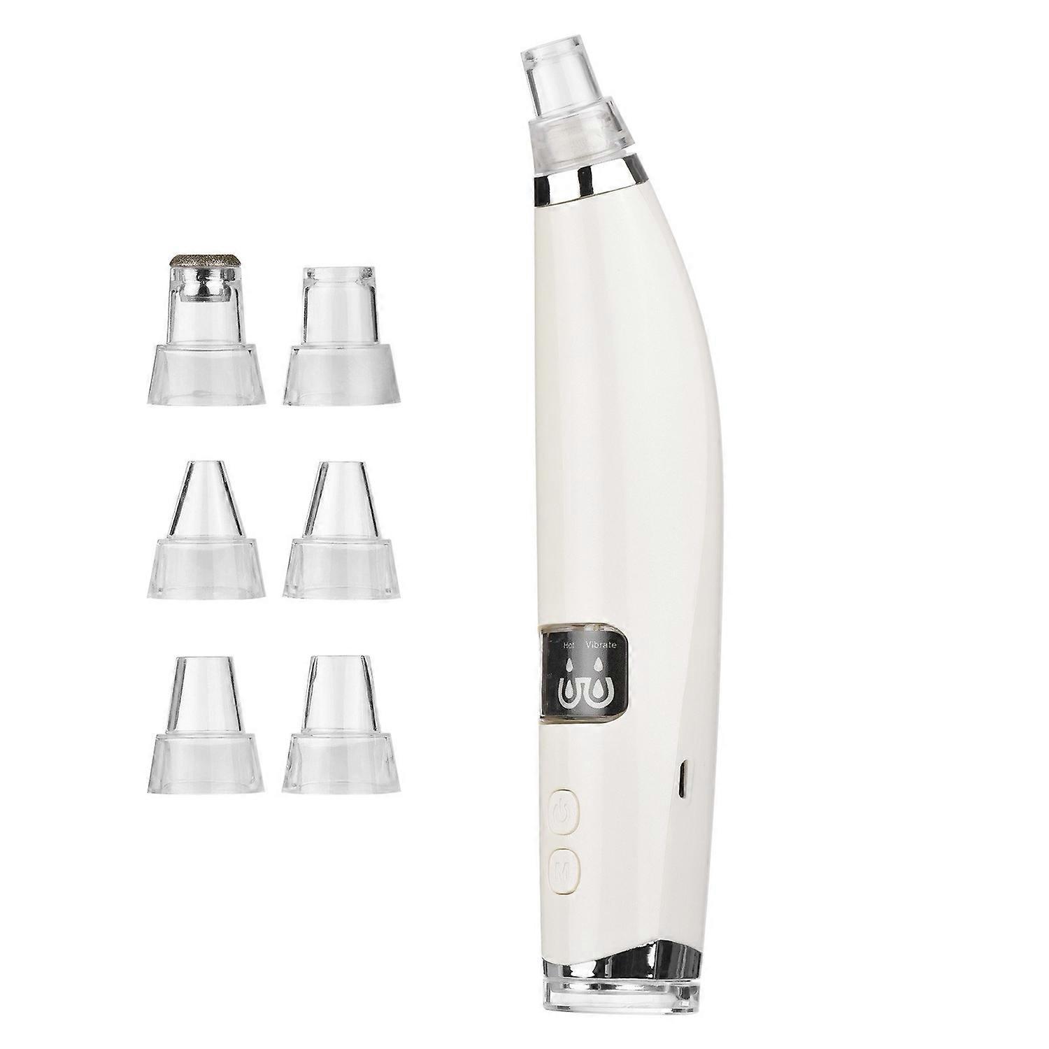 Blackhead Comedones Whitehead Pore Vacuum Cleaner Remover with Hot Compress Function with USB Cable 