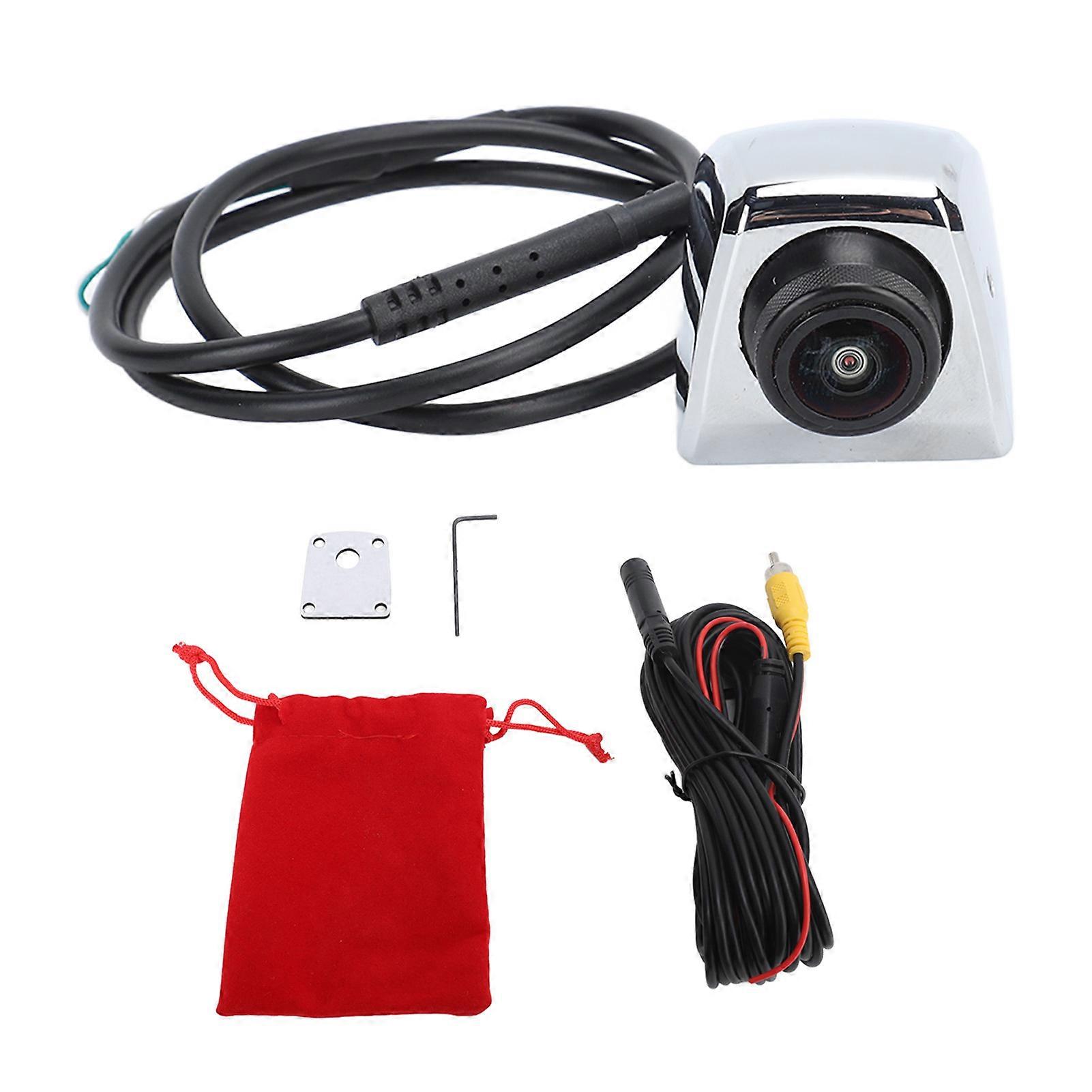 Caméra de recul étanche pour véhicule, angle de vue de 150°, système de caméra de recul universel HD pour véhicule CAM980AHD C, argent