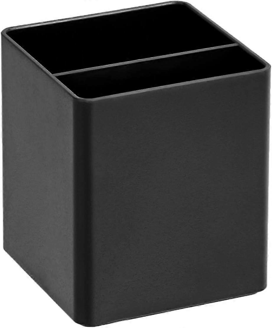 Plastic Desk Organizer - Pen Cup, Black