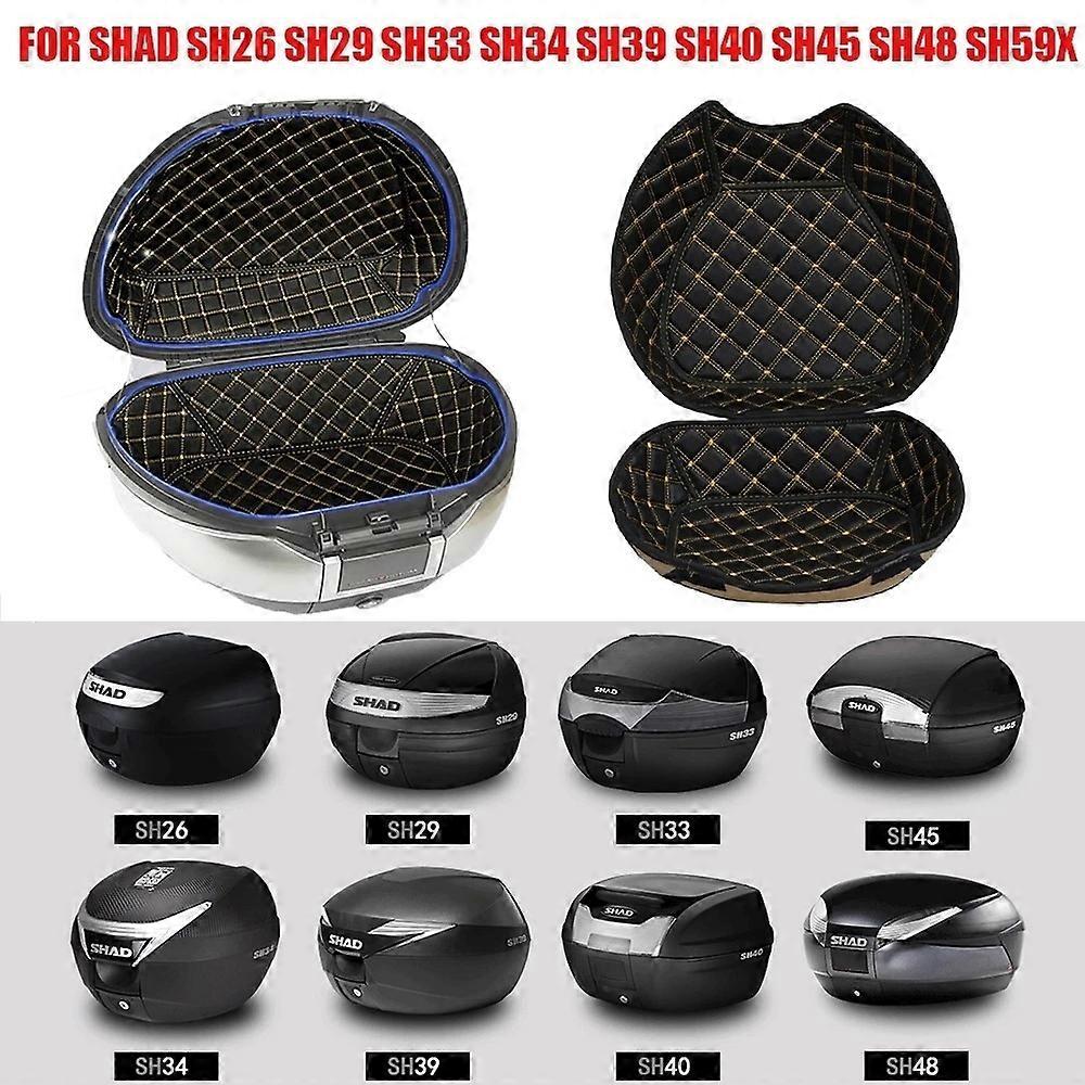 Motorcycle Trunk Pad Special Inner Liner For SHAD STERN BOX SH29 33 34 39 40 45 SH48 SH59 Soft Comfortable Size Correspondence
