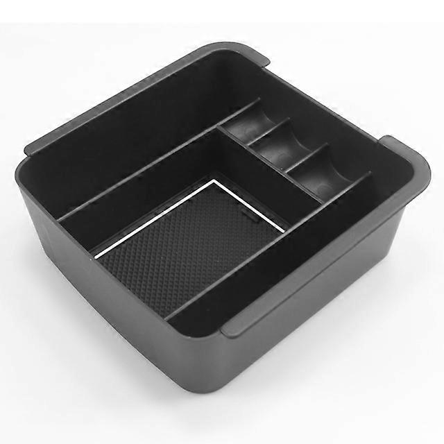 Car Central Storage Box for Outlander PHEV GN0W 2021 2022 Non-slip Rubber Armrest Storage Box Auto Interior Accessories