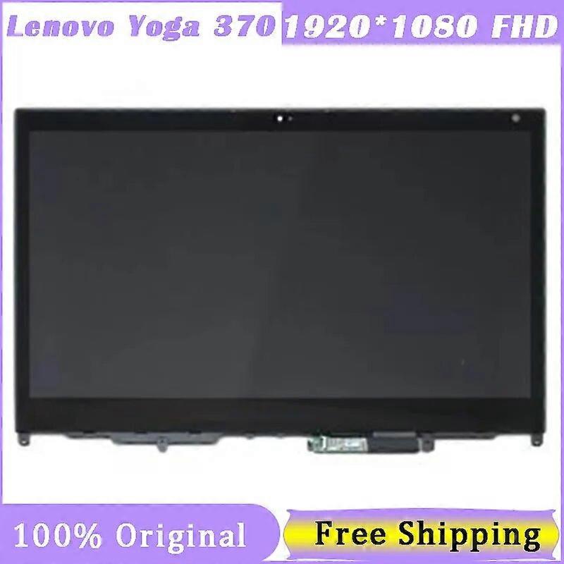 13.3'' For Lenovo Thinkpad Yoga 370 LCD Display Touch Panel Screen Digitizer Assembly with Frame 1920*1080 FHD 30 Pin